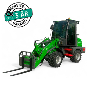 Minilæsser elektrisk drevet Lithium  - med kabine