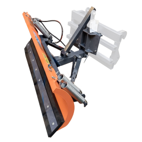 Sneblad med hydraulisk sving 150 cm - Til minilæsser