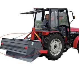 Bagdør til bagtipskovl 100 cm