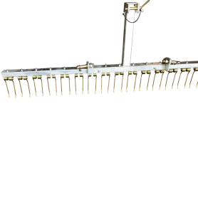 Traktorrake 200 cm, 1 tannrad