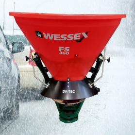 SnowEx - Salt- og gjødselspreder for traktor 360 ltr